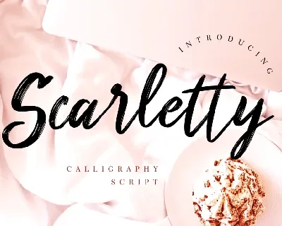 Scarletty font