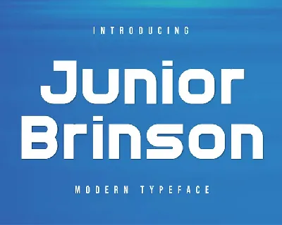 Junior Brinson font