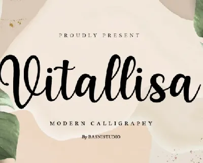 Vitallisa font