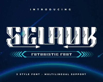 Selauk font