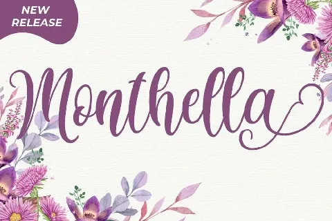 Monthella font