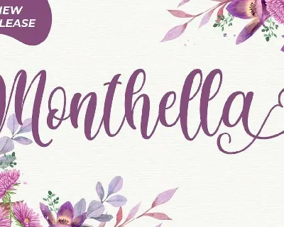 Monthella font