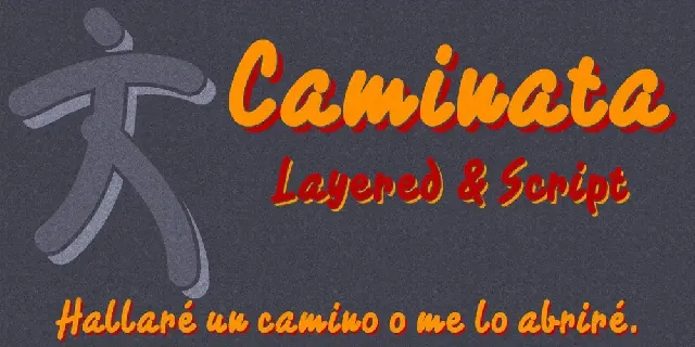 Caminata One font