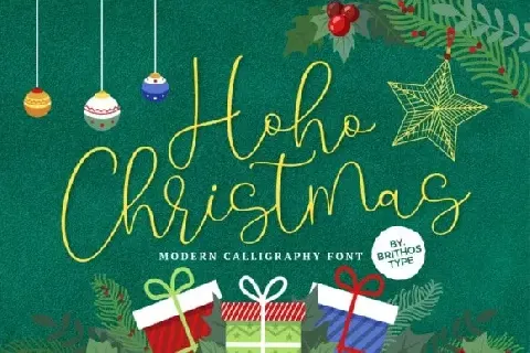 Hoho Christmas font