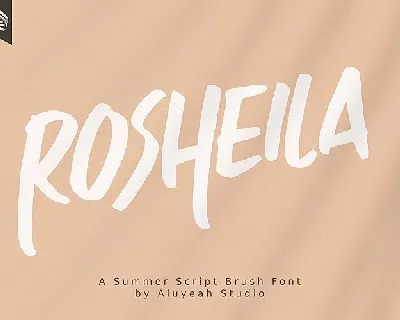 Rosheila Script font