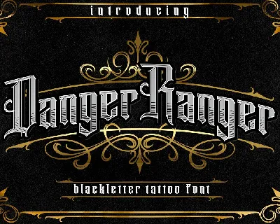 Danger Ranger font