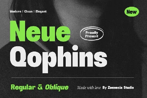 Neue Qophins font