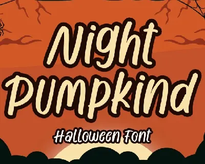 Night Pumpkind font