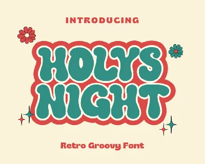 Holys Night font