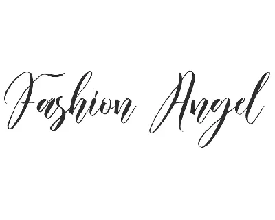 Fashion Angel font