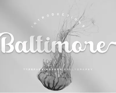 Baltimore Script font