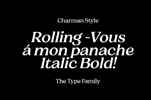 Charman Serif font