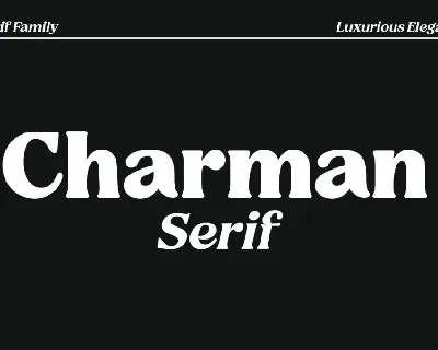 Charman Serif font