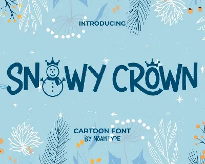 Snowy Crown Demo font