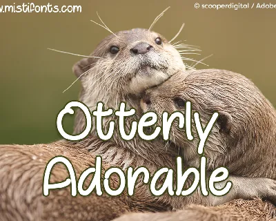 Otterly Adorable font