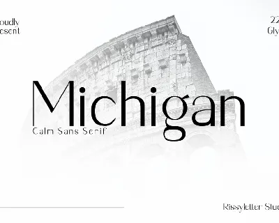 Michigan Free font
