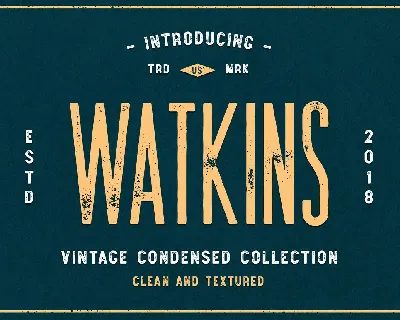 Watkins font