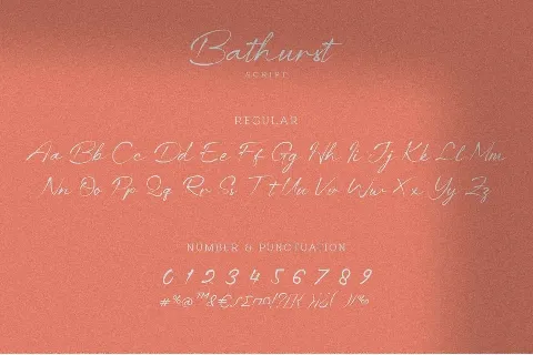 Bathrust font