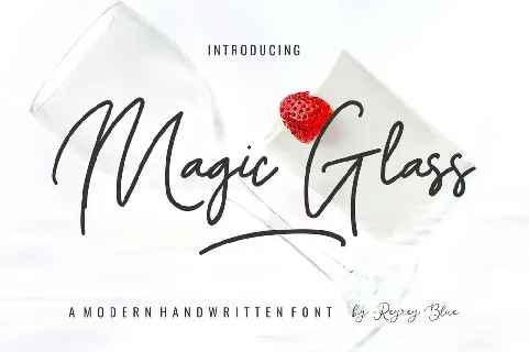 Magic Glass Handwritten font