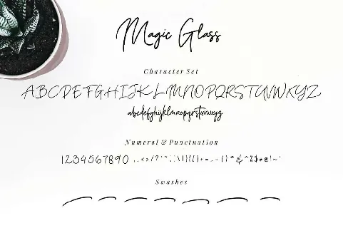 Magic Glass Handwritten font