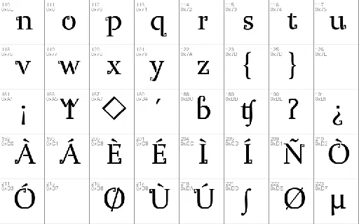 Maya Display font