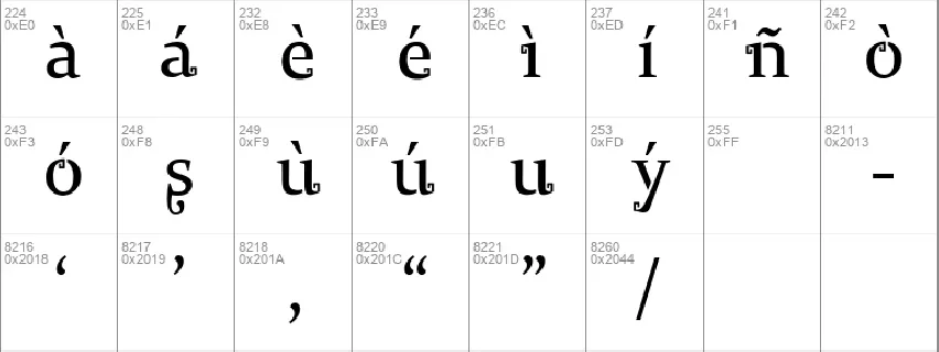 Maya Display font