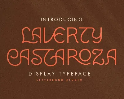 Laverty Castaroza font