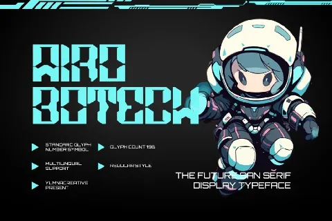 Airobotech font