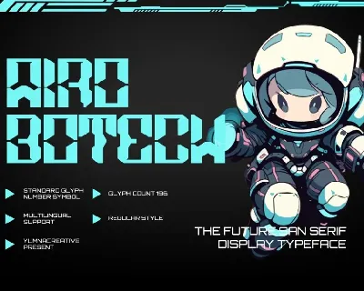 Airobotech font