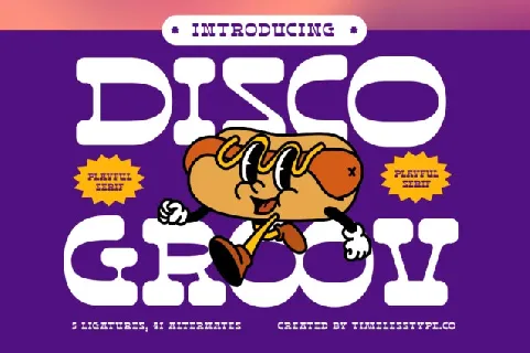 Disco Groov Serif font