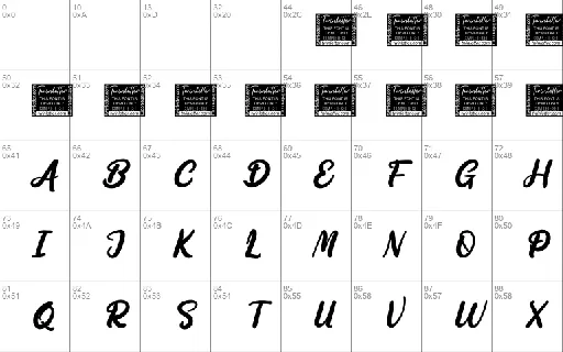 Bojimtes Script font