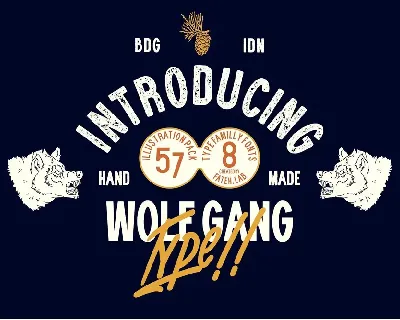 Wolf Gang Family font