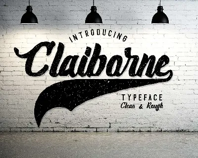 Claiborne Typeface font