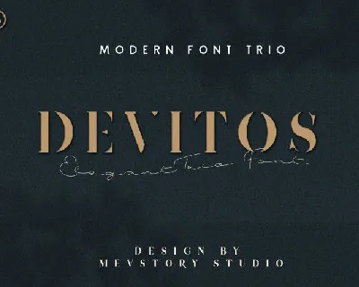 Devitos Modern Elegant Serif font