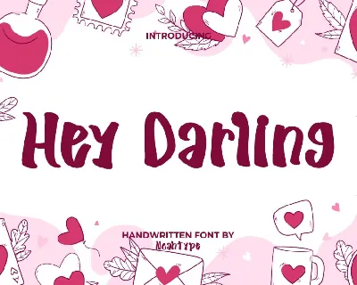 Hey Darling Demo font