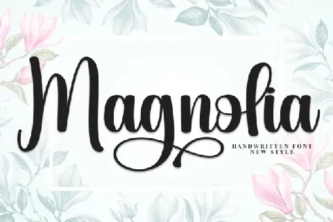 Magnolia Script font