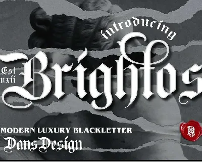 Brightos font