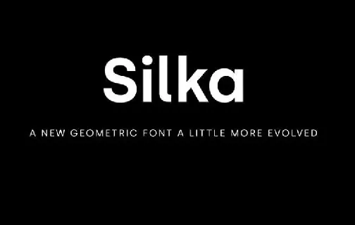 Silka Family Free font