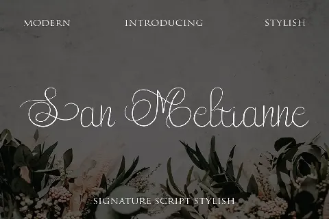 San Meltianne font