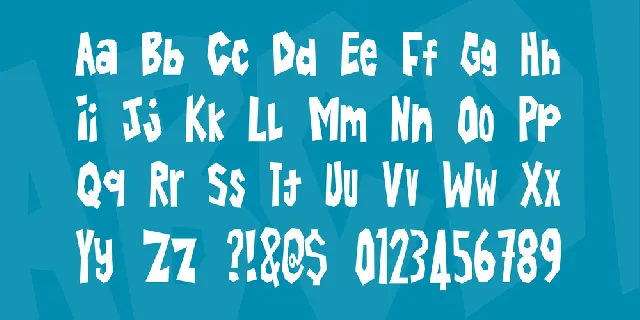 Simpang Berliku font