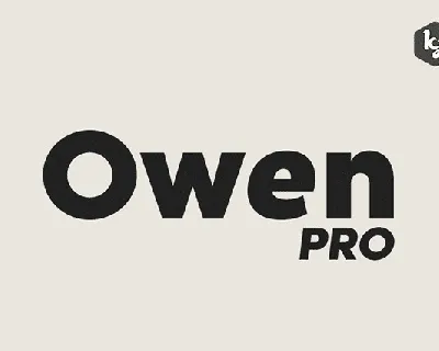 Owen Pro Family font