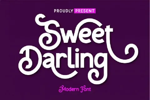 Sweet Darling Display font