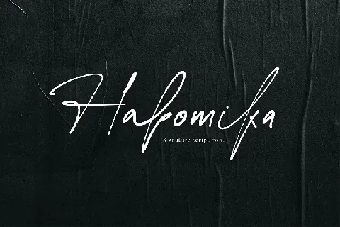 Habomika font