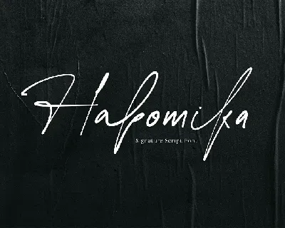 Habomika font