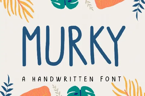 Murky font