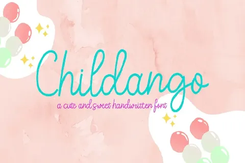 Childango Demo font