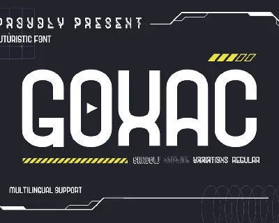 GOXAC font