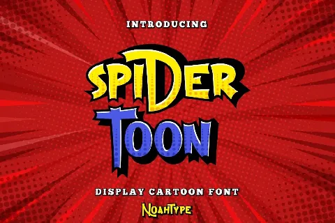 Spider Toon font