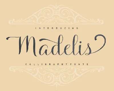 Madelis font