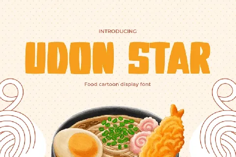 Udon Star font